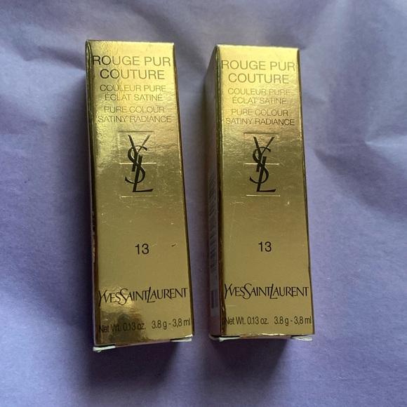 YSL set of 2 rouge pur couture 13 Le orange - Picture 1 of 17